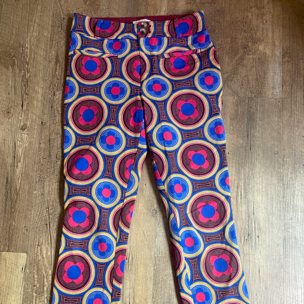 Anthropologie patterned pants